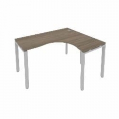 Стол письменный Рива METAL SYSTEM Б.СА-3 Пр Вяз/Серый