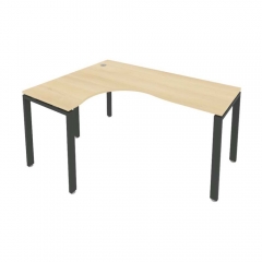 Стол письменный Рива METAL SYSTEM Б.СА-4 Л Акация/Антрацит