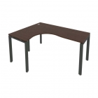 Стол письменный Рива METAL SYSTEM Б.СА-4 Л Вяз/Антрацит