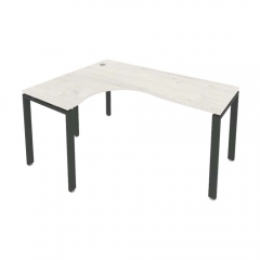 Стол письменный Рива METAL SYSTEM Б.СА-4 Л Наварра/Антрацит