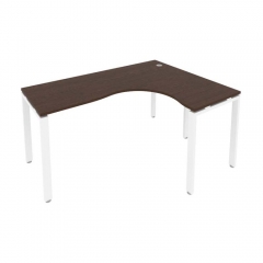 Стол письменный Рива METAL SYSTEM Б.СА-4 Пр Венге/Белый