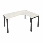 Стол письменный Рива METAL SYSTEM Б.СА-4 Пр Наварра/Антрацит