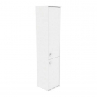 Шкаф высокий узкий правый Рива STYLE Л.СУ-1.8 Пр Белый