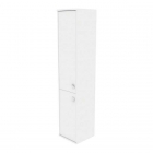 Шкаф высокий узкий левый Рива STYLE Л.СУ-1.9 Л Белый