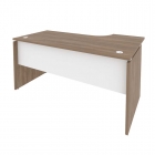 Стол эргономичный левый Рива ONIX O.SA-1L Дуб Аризона/Белый