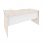 Стол эргономичный правый Рива ONIX O.SA-1R Денвер Светлый/Белый