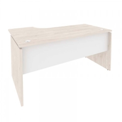 Стол эргономичный правый Рива ONIX O.SA-1R Денвер Светлый/Белый