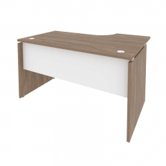 Стол эргономичный левый Рива ONIX O.SA-2L Дуб Аризона/Белый