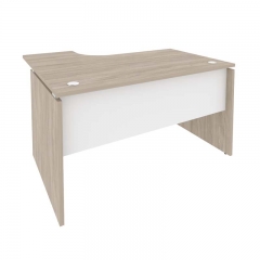 Стол эргономичный правый Рива ONIX O.SA-3R Дуб Аттик/Белый