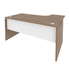 Стол эргономичный левый Рива ONIX O.SA-4L Дуб Аризона/Белый