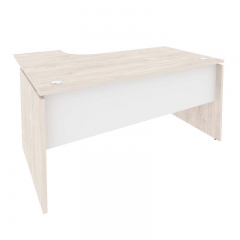 Стол эргономичный правый Рива ONIX O.SA-4R Денвер Светлый/Белый