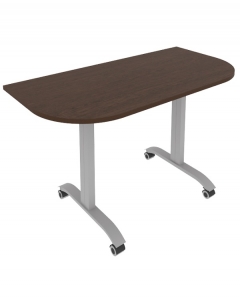 Стол радиусный складной мобильный Рива MOBILE SYSTEM СМ-4.1 Венге Цаво