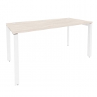 Стол рабочий на П-образном м/к Рива ONIX O.MP-SP-4.7 Денвер Светлый/Белый
