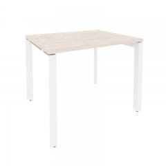 Стол рабочий на П-образном м/к Рива ONIX O.MP-SP-1.8 Денвер Светлый/Белый