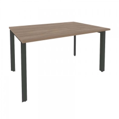 Стол переговорный 1 столешница Рива ONIX O.MP-PRG-1.3 Дуб Аризона/Антрацит
