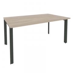 Стол переговорный 1 столешница Рива ONIX O.MP-PRG-1.4 Дуб Аттик/Антрацит