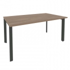 Стол переговорный 1 столешница Рива ONIX O.MP-PRG-1.4 Дуб Аризона/Антрацит