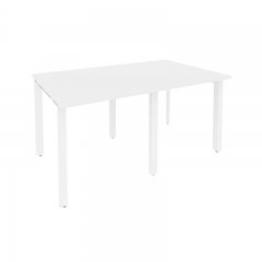 Стол переговорный 2 столешницы Рива ONIX O.MP-PRG-2.0 Белый Бриллиант