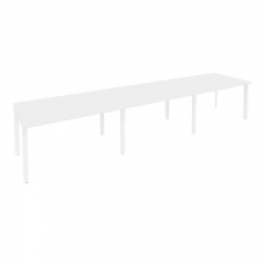 Стол переговорный 3 столешницы Рива ONIX O.MP-PRG-3.3 Белый Бриллиант