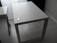 Стол рабочий на О-образном м/к Рива ONIX O.MO-SP-2.7 Белый Бриллиант