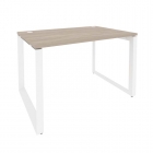 Стол рабочий на О-образном м/к Рива ONIX O.MO-SP-2.8 Дуб Аттик/Белый