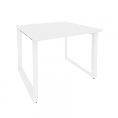 Стол переговорный 1 столешница Рива ONIX O.MO-PRG-1.1 Белый Бриллиант