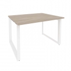 Стол переговорный 1 столешница Рива ONIX O.MO-PRG-1.2 Дуб Аттик/Белый