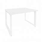 Стол переговорный 1 столешница Рива ONIX O.MO-PRG-1.2 Белый Бриллиант