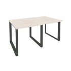 Стол переговорный 2 столешницы Рива ONIX O.MO-PRG-2.0 Денвер Светлый/Антрацит