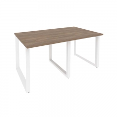Стол переговорный 2 столешницы Рива ONIX O.MO-PRG-2.0 Дуб Аризона/Белый