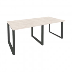 Стол переговорный 2 столешницы Рива ONIX O.MO-PRG-2.1 Денвер Светлый/Антрацит