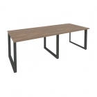 Стол переговорный 2 столешницы Рива ONIX O.MO-PRG-2.2 Дуб Аризона/Антрацит