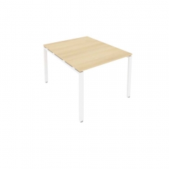 Переговорный стол 1 столешница Рива Metal System Б.ПРГ-1.1 Акация/Белый