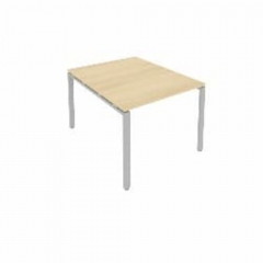 Переговорный стол 1 столешница Рива Metal System Б.ПРГ-1.1 Акация/Серый