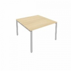 Переговорный стол 1 столешница Рива Metal System Б.ПРГ-1.2 Акация/Серый