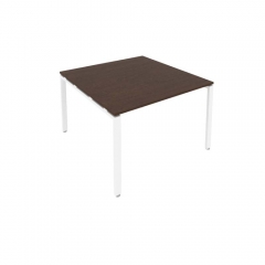 Переговорный стол 1 столешница Рива Metal System Б.ПРГ-1.2 Венге/Белый