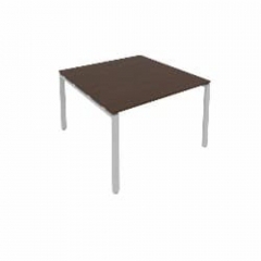 Переговорный стол 1 столешница Рива Metal System Б.ПРГ-1.2 Венге/Серый