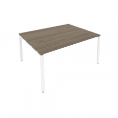 Переговорный стол 1 столешница Рива Metal System Б.ПРГ-1.4 Вяз/Белый