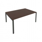 Переговорный стол 1 столешница Рива Metal SystemБ.ПРГ-1.5 Венге/Антрацит