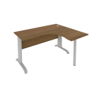 Стол криволинейный правый Рива Riva ПЛ.СА-3 Пр Венге/Металлик