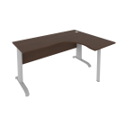 Стол криволинейный правый Рива Riva ПЛ.СА-4 Пр Венге/Металлик