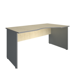 Стол криволинейный правый Рива Riva А.СА-1 Пр Клен/Металлик