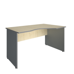 Стол криволинейный правый Рива Riva А.СА-2 Пр Клен/Металлик