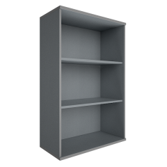 Стеллаж средний широкий Рива Riva А.СТ-2 Клен/Металлик