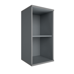 Стеллаж низкий узкий Рива Riva А.СУ-3 Клен/Металлик