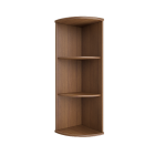 Стеллаж средний угловой Рива Riva А.УС-2 Орех Гварнери