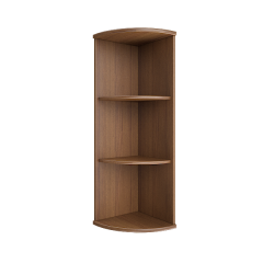 Стеллаж средний угловой Рива Riva А.УС-2 Орех Гварнери