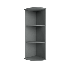 Стеллаж средний угловой Рива Riva А.УС-2 Клен/Металлик