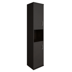 Шкаф высокий узкий левый Рива Riva А.СУ-1.5 Л Венге Цаво