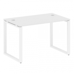 Стол письменный на О-образном м/к Рива METAL SYSTEM БО.СП-2 Белый/Белый
